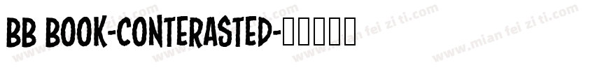 bb book-conterasted字体转换